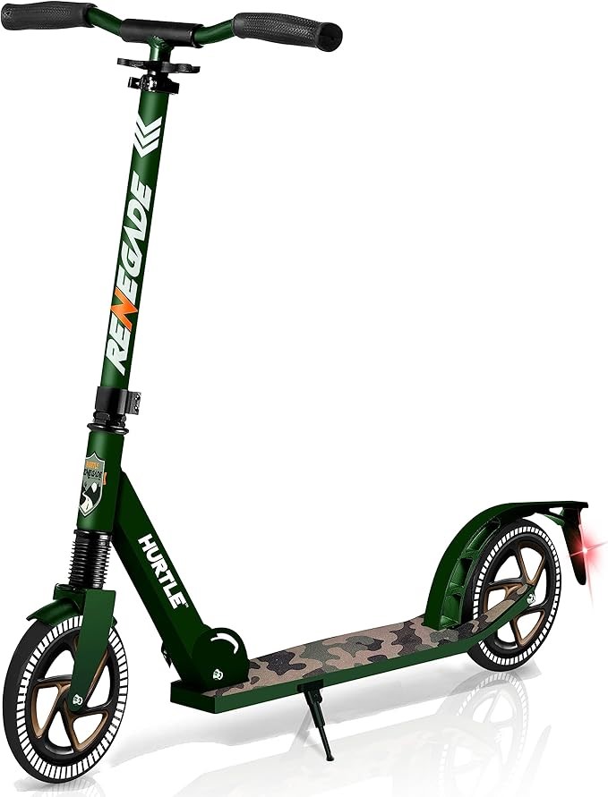 HURTLE SCOOTER for Adults, Teens & Kids, Kick Scooter, 2 Wheel Kids Scooter