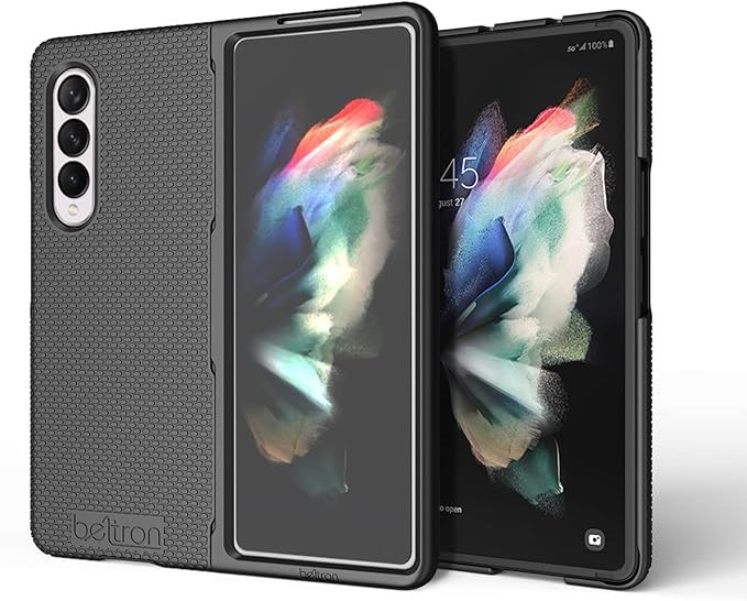 BELTRON Case for Galaxy Z Fold 3 5G, Slim Fit Tough Protective Hard Shell C