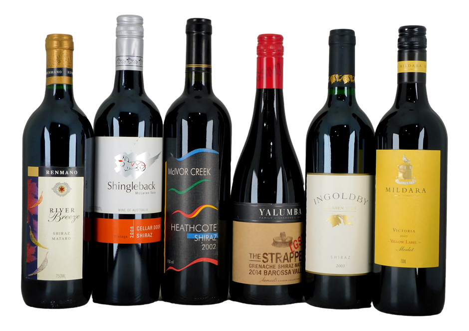Pack of Assorted Red Wine (6x 750mL)