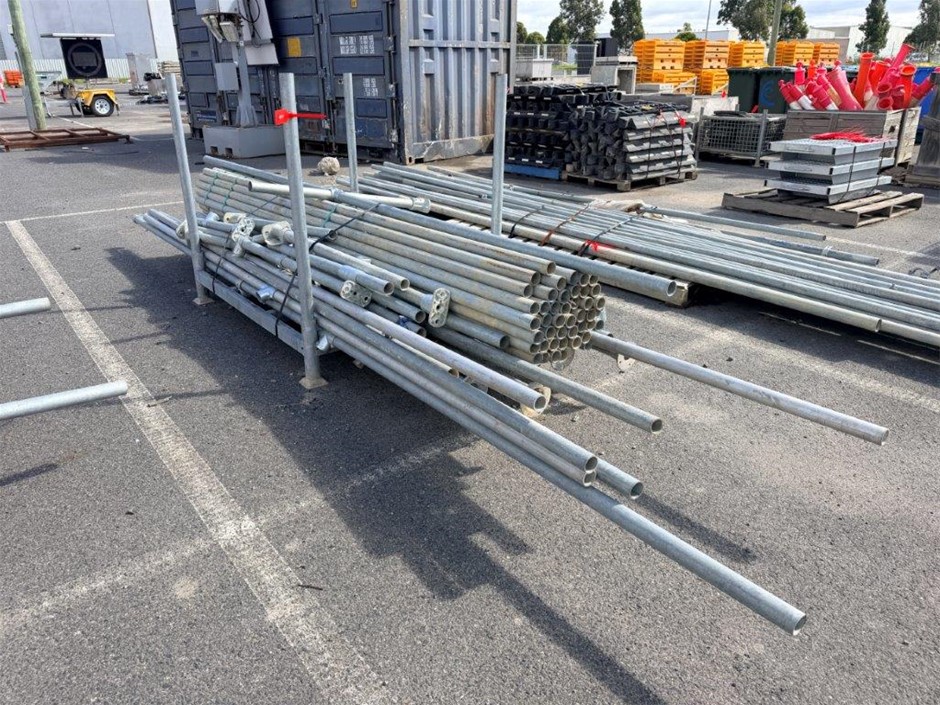Stillage of Assorted Steel Posts