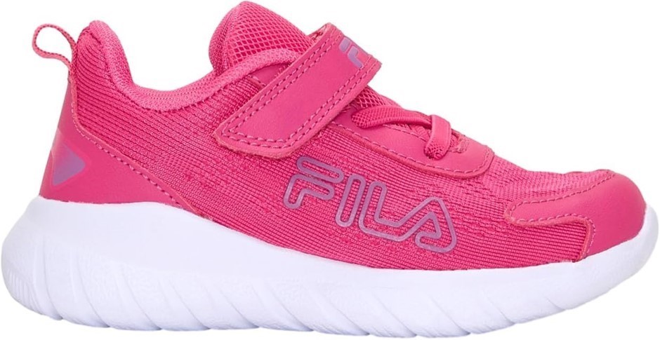 FILA Kid's Cori Strap Shoe, US 7 / UK 6 / EU 24 Infant, Pink / White, 7RSM2