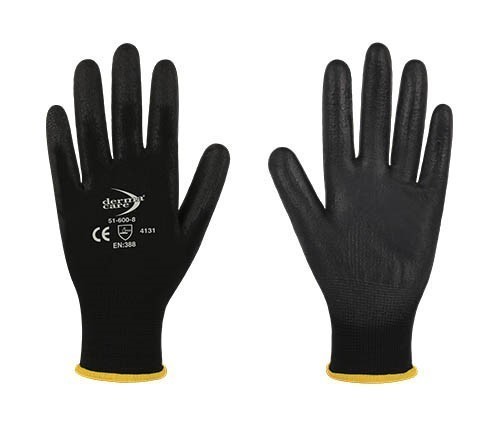 36 Pairs x DERMA CARE Multi-Purpose Light Weight Gloves, Size M, Machine Kn