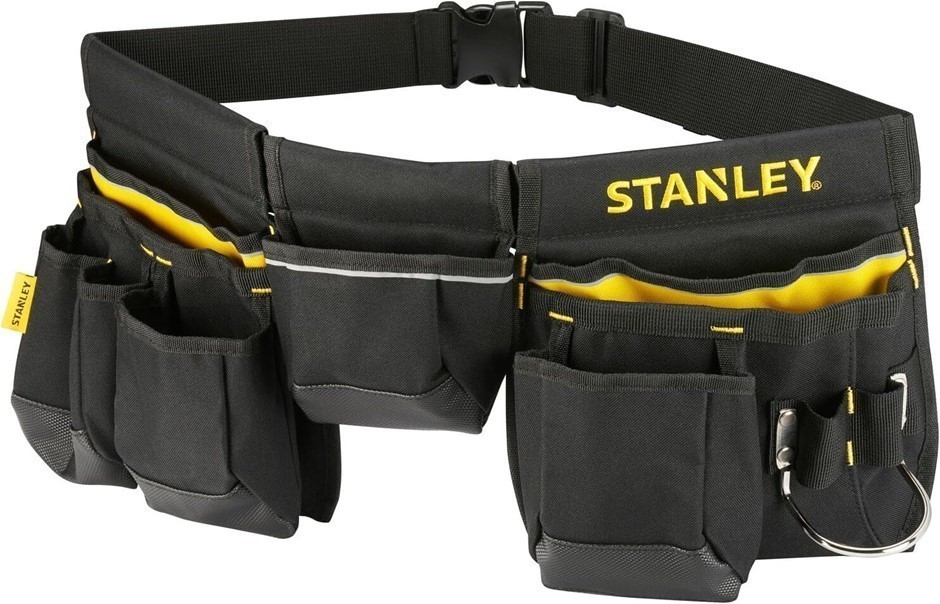 0014-5062698 · STANLEY Essential Tool Belt Pouch Apron, Multiple pockets, Integrated Hamme