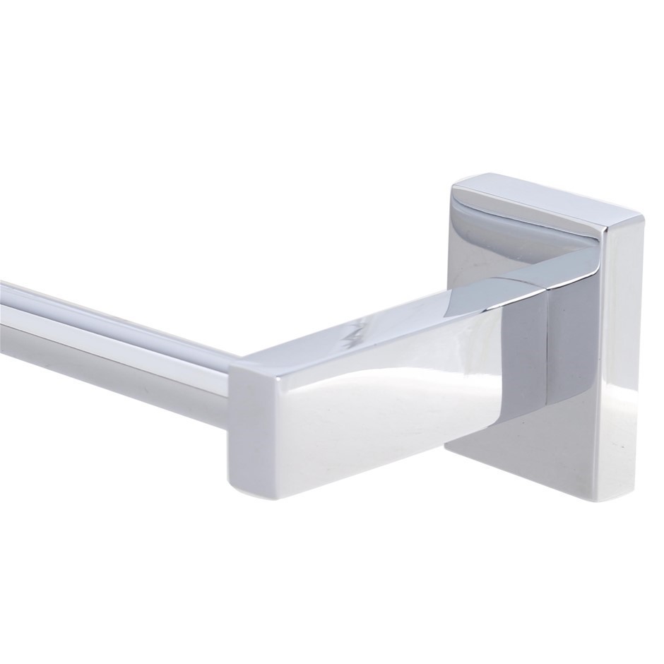 MILENO Trivet Single Tower Bar 450mm Chrome Finish.