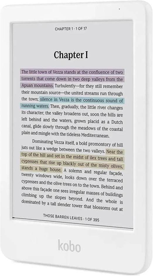 KOBO Clara Colour | Colour eReader | 6” Glare-Free Colour E Ink Kaleido 3 D