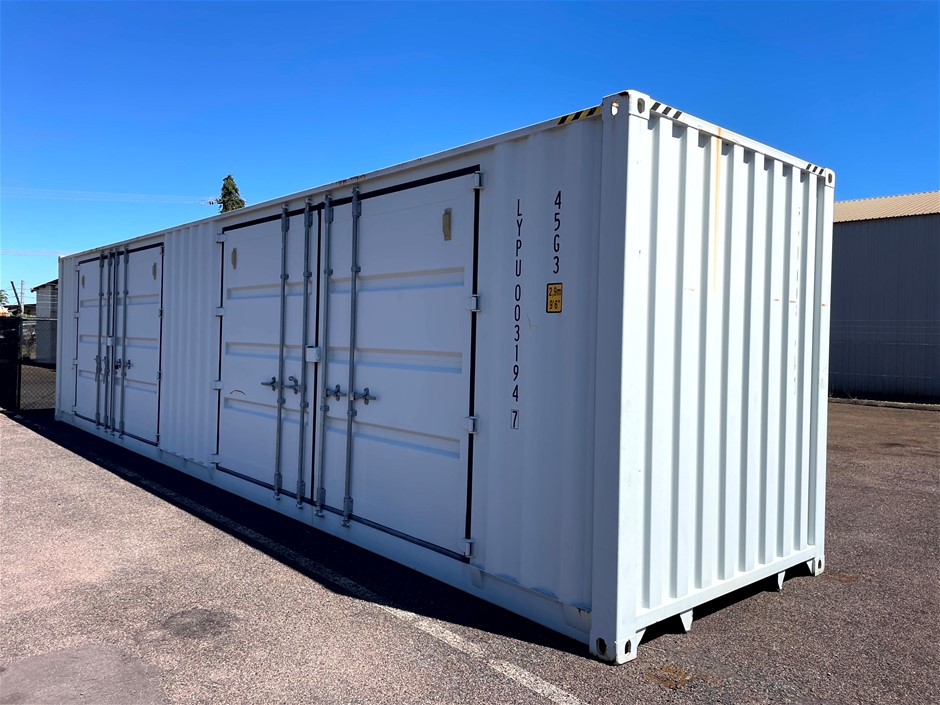Unreserved 40ft High Cube Side Opening Container