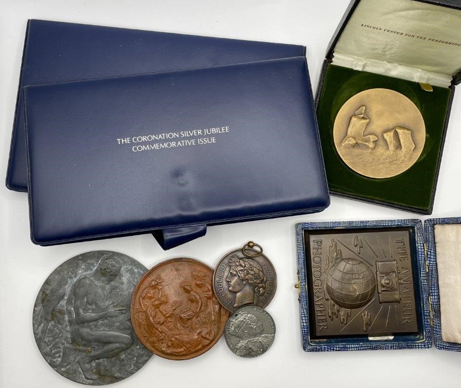 Approx. 8 x Asstd World Historical Commemorative Medals