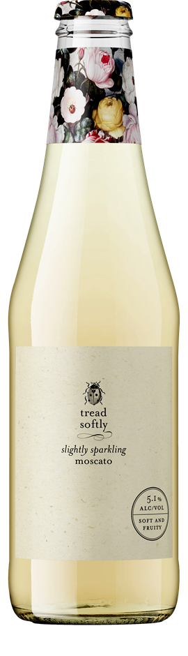 Tread Softly Slightly Sparkling Moscato NV (24x 330mL) SA