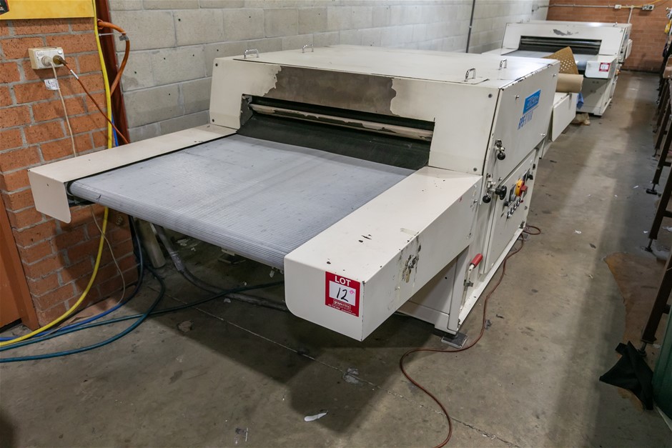 Meyer PRS-JUNOR Fabric Hot Fusing Machine with Infeed Table