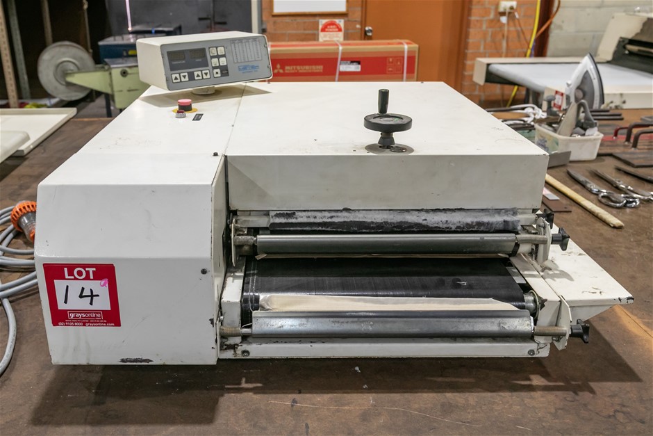 Meyer PRS-MINI Fabric Hot Fusing Machine with Infeed Table