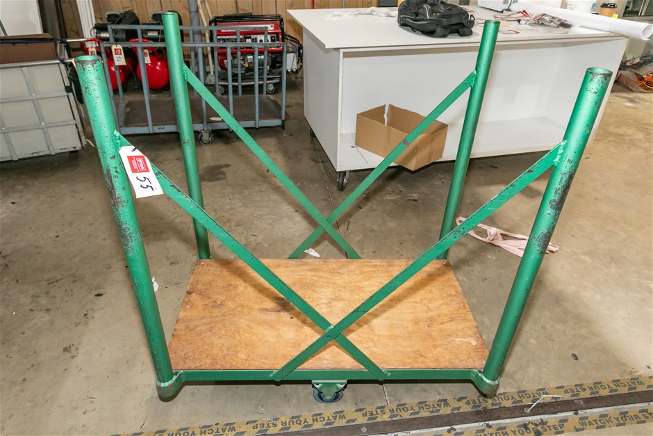 Mobile Fabric Roll Trolley