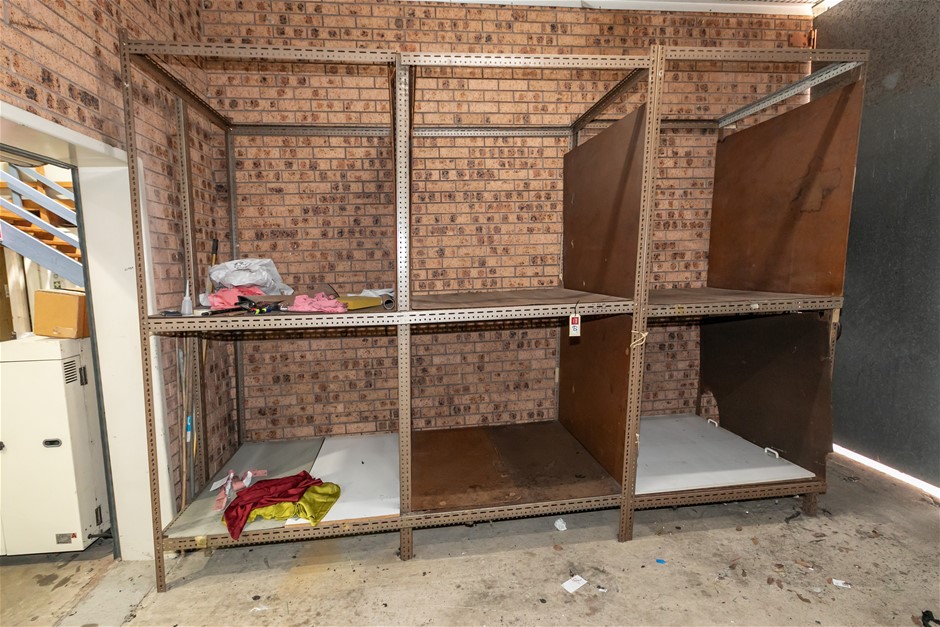 3 Bay Shelving Units