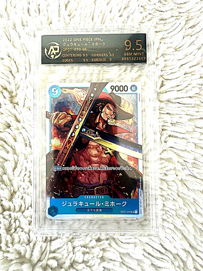 Dracule Mihawk 2022 Japanese 9.5 Gem Mint | Romance Dawn OP01-070