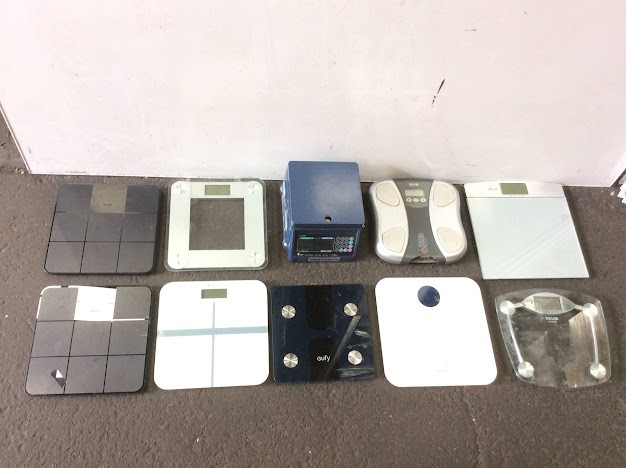 Wedderburn DS-682/eufy Mixed Brand of Digital Weighing Scale (Lot of 10)