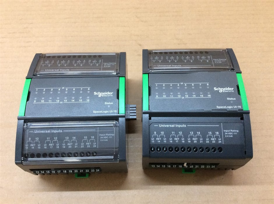 Schneider Electric SpaceLogic UI-16 Universal Input Module (Lot of 2)