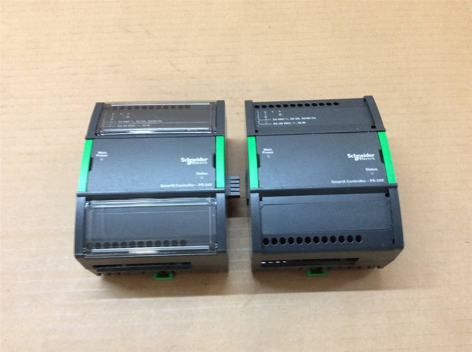 Schneider Electric SmartX Controller PS-24V Power Supply Module (Lot of 2)