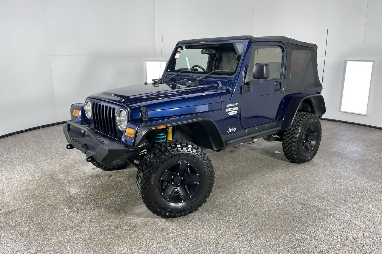 2004 Jeep Wrangler Sport TJ Manual Wagon