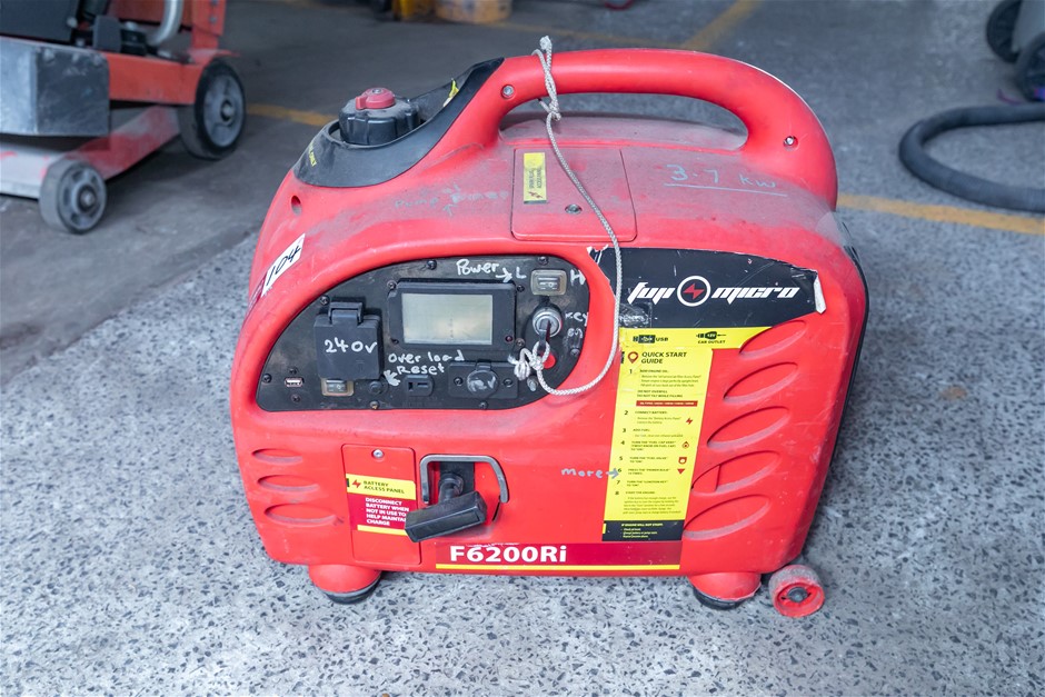 Top Micro F6200Ri 3.7kW Portable Generator