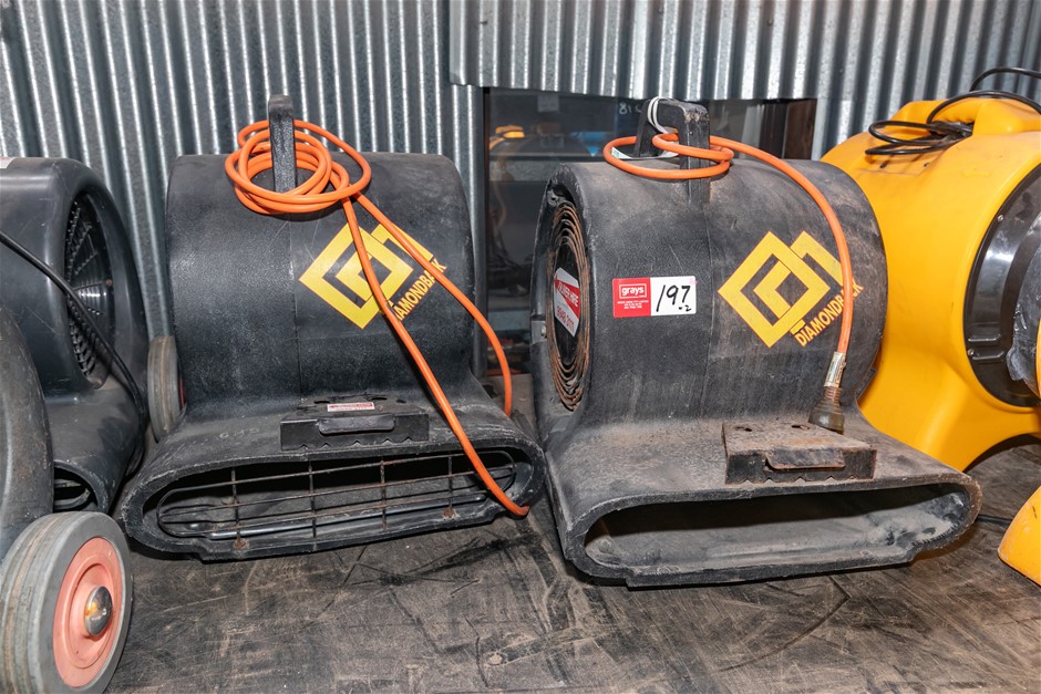 Diamond Back Industrial Carpet/Floor Air Blower Dryers