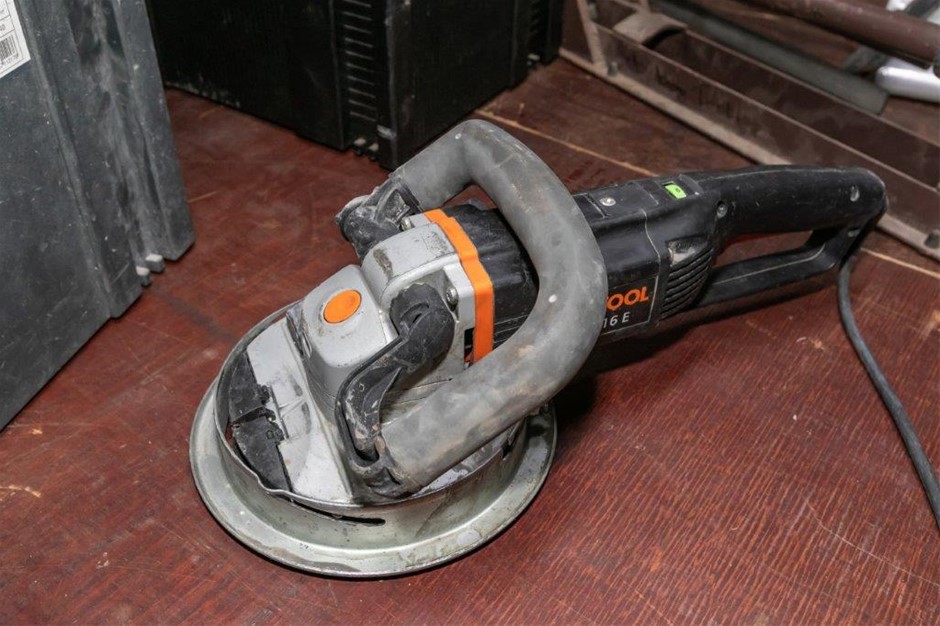 Protool RPG 130-16E Concrete Angle Grinder with Poly Case