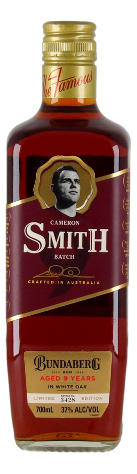 Bundaberg Cameron Smith 9 Year Old Batch Rum (1x 700mL), QLD.