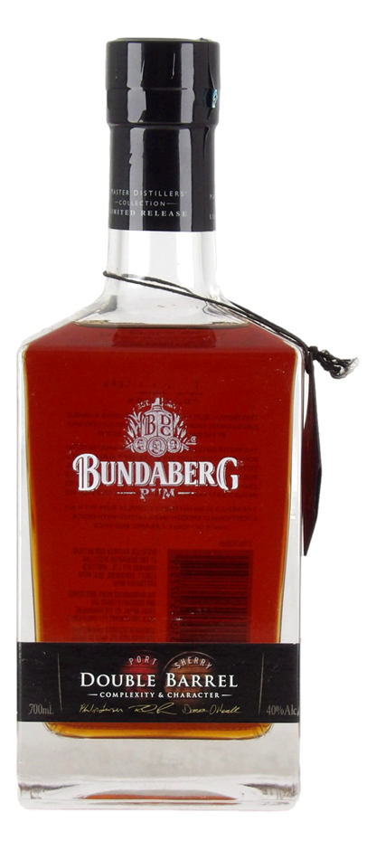Bundaberg Master Distiller`s Collection Double Barrel Rum (1x 700mL), QLD.