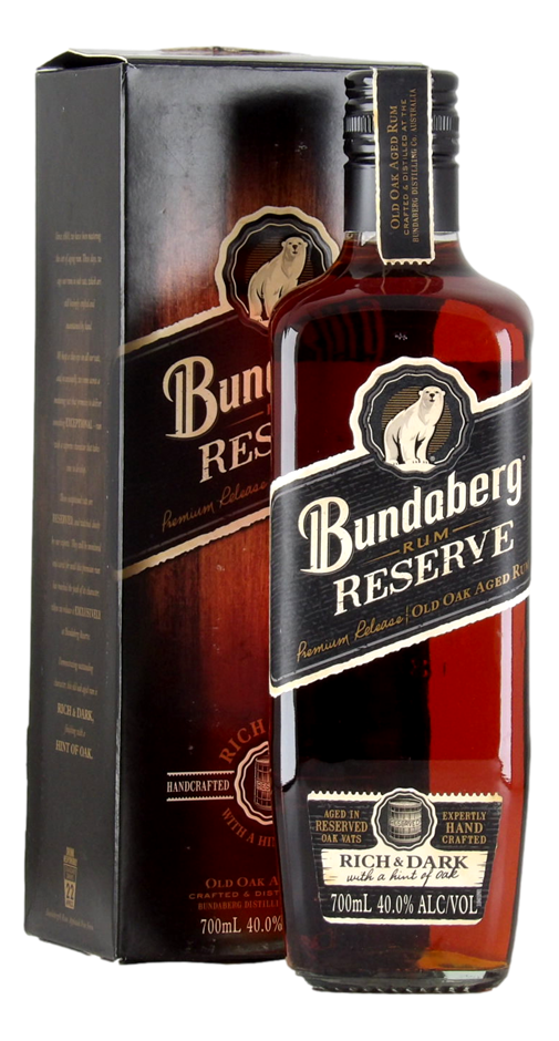Bundaberg Reserve Premium Release Rich & Dark Rum (1x 700mL), QLD.