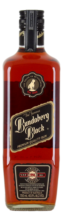 Bundaberg Black Limited Release Vat 65 1994 Rum (1x 700mL), QLD.