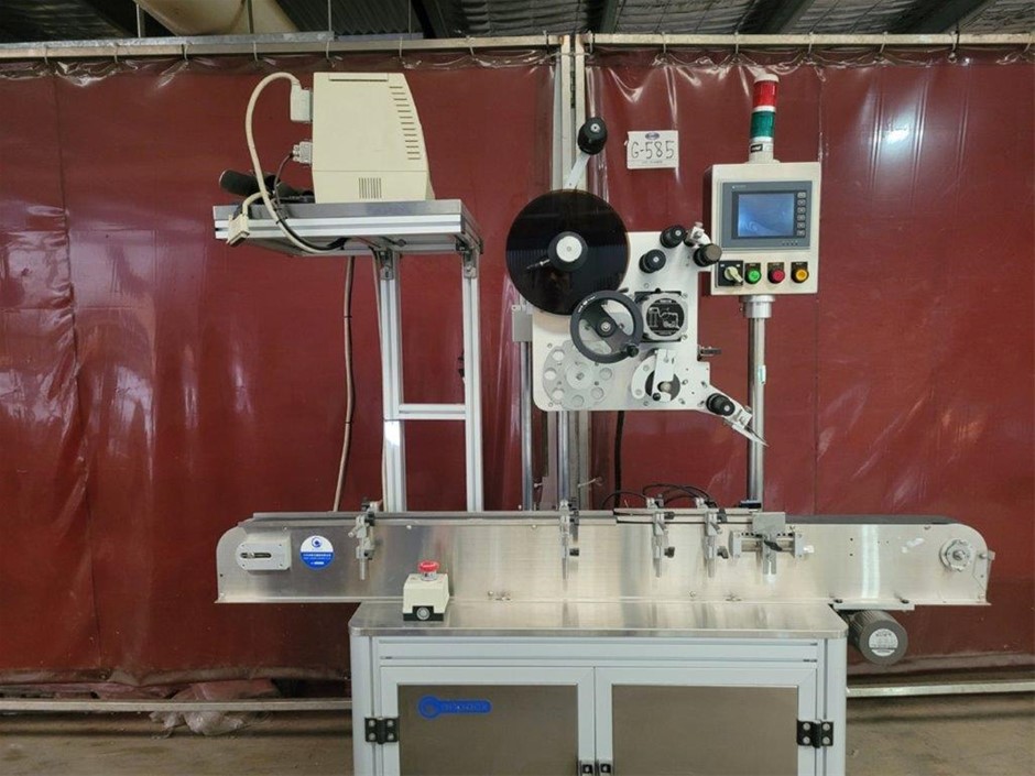 Topside Print & Apply Labeller with TEC Thermal Transfer Printer 