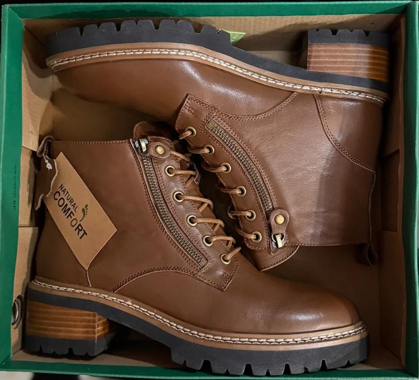 Natural Comfort Women's Vistara Boot, Whiskey, UK 7.5/US 10