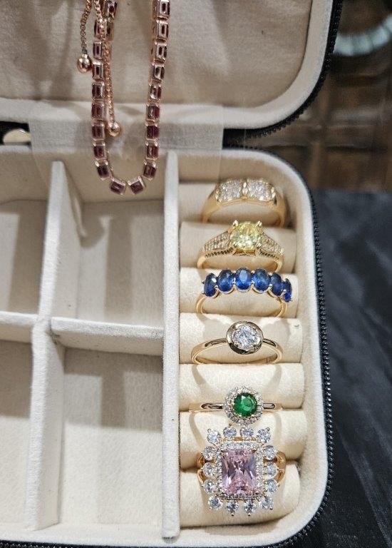 8PC Gold Filled Jewellery Bundle – Valued ($450 )