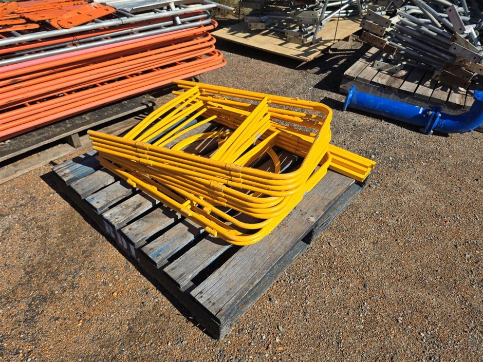 Pallet of Pit Safety Fencing
