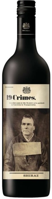 19 Crimes Shiraz (6x 750mL). SA