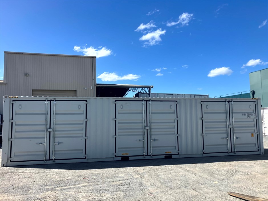 No Reserve 40ft 3 Door Container - Darwin ( Unused)