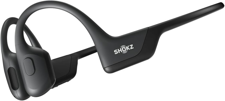 SHOKZ OpenRun Pro Bone Conduction Open-Ear Sport Headphones, Black. NB: Not