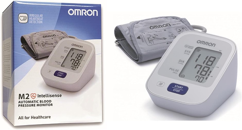 OMRON M2 Hem-7120 Basic Automatic Upper Arm Blood Pressure Monitor. NB: Use