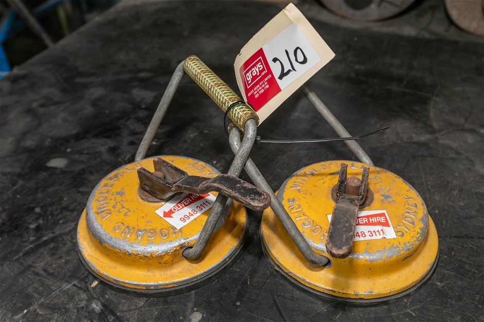 Hogans Manual Vacuum Glass Clamps