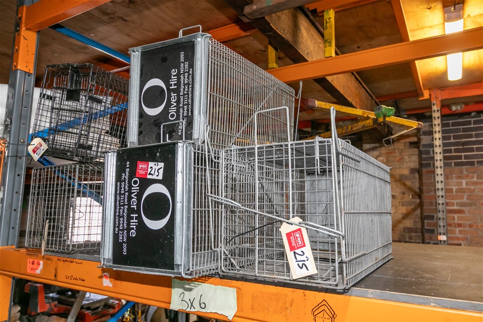 Reuseable Wire Mesh Vermin Traps