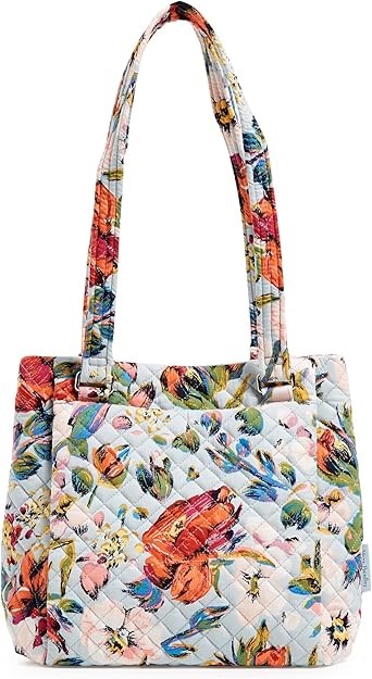 VERA BRADLEY Multi-Compartment Shoulder Bag, Sea Air Floral (16705), 28461.