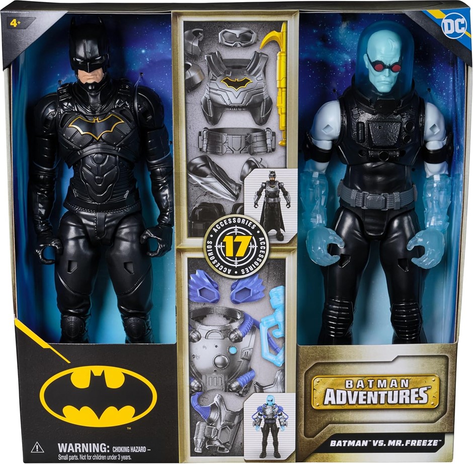 DC COMICS Batman Adventures Battle Pack, Batman Vs. Mr. Freeze Action Figur