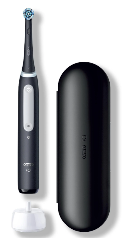 ORAL-B iO Series 4 Electric Toothbrush (Black Onyx). NB: Has Been Used, Nee