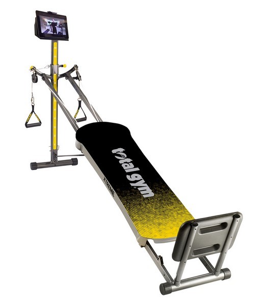 TOTAL GYM Extreme with over 60 Exercises. NB: damaged box