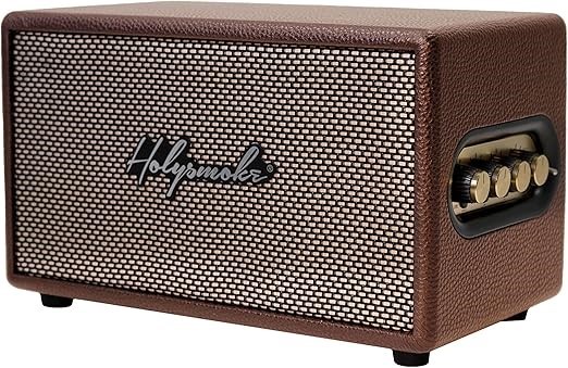 HOLYSMOKE The Larry Retro Bluetooth Speaker - Brown