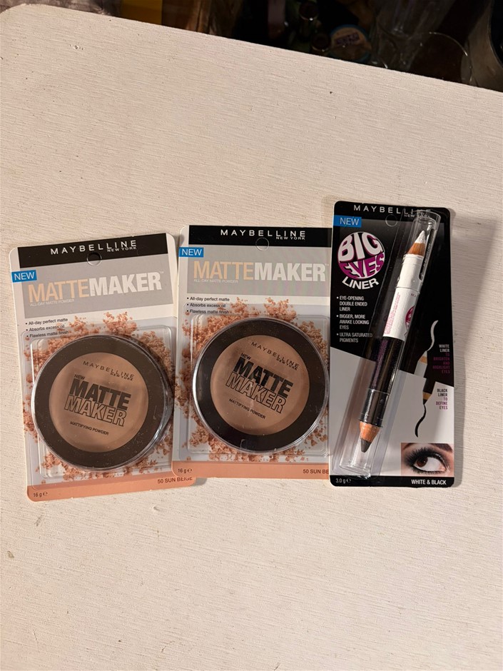3x MAYBELLINE Makeup