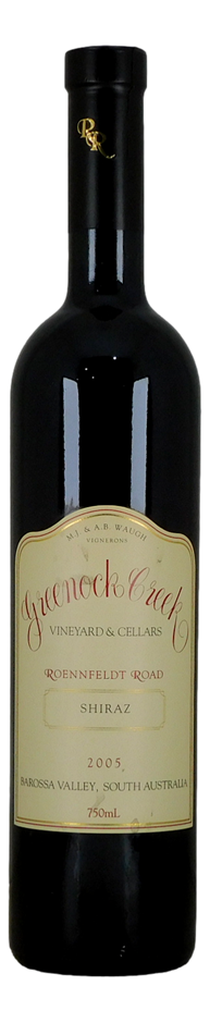Greenock Creek Barossa Roennfeldt Rd Shiraz 2005 (1x 750mL), Greenock Creek