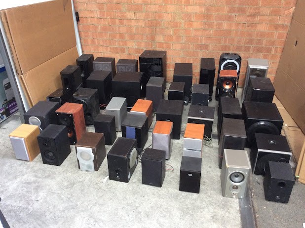 JVC/LG/Logitech Mixed Brand and Model Speaker System