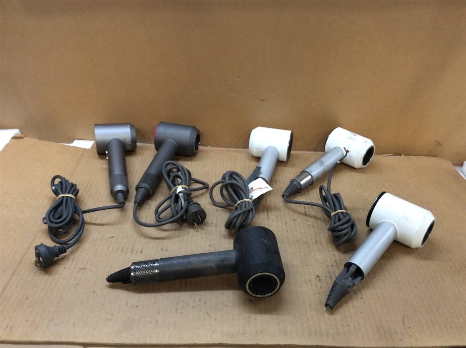 Mix Brand Mix Model Hair Dryers (Lot of 6)
