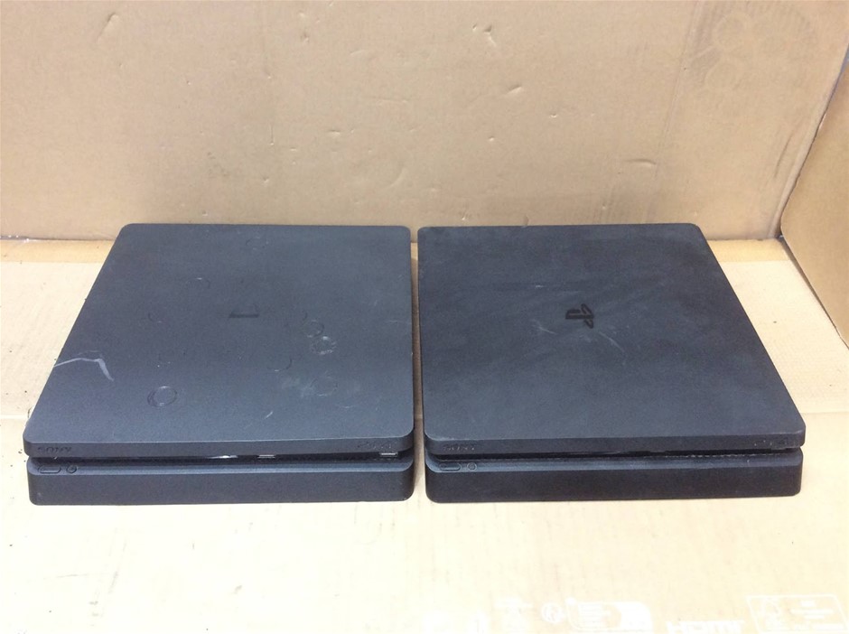 Sony PlayStation 4 Slim Console (Lot of 2)
