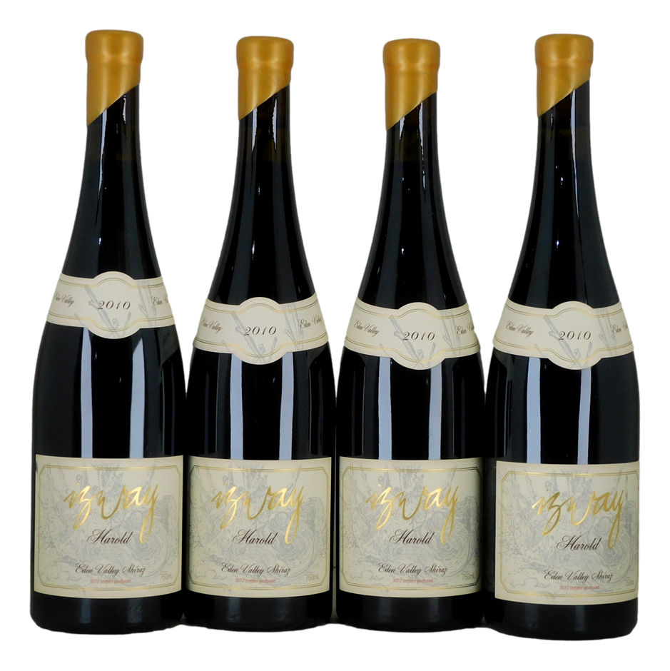Izway Wines Harold Eden Valley Shiraz 2010 (4x 750mL), Eden Valley.