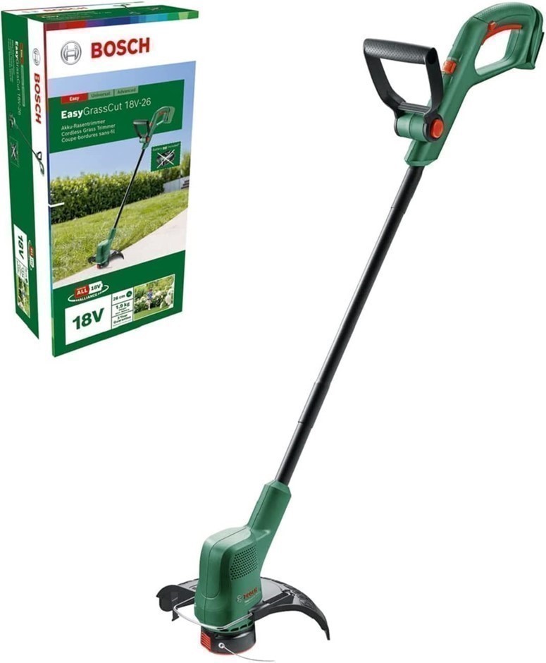 BOSCH 18V Cordless Lawn Grass Line Trimmer Whipper Snipper with 1 x 2.5ah B